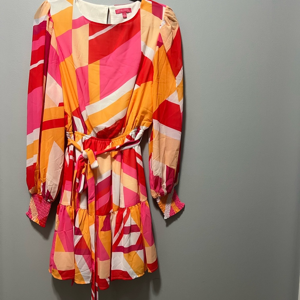 Flying Tomato Red and White Dress
